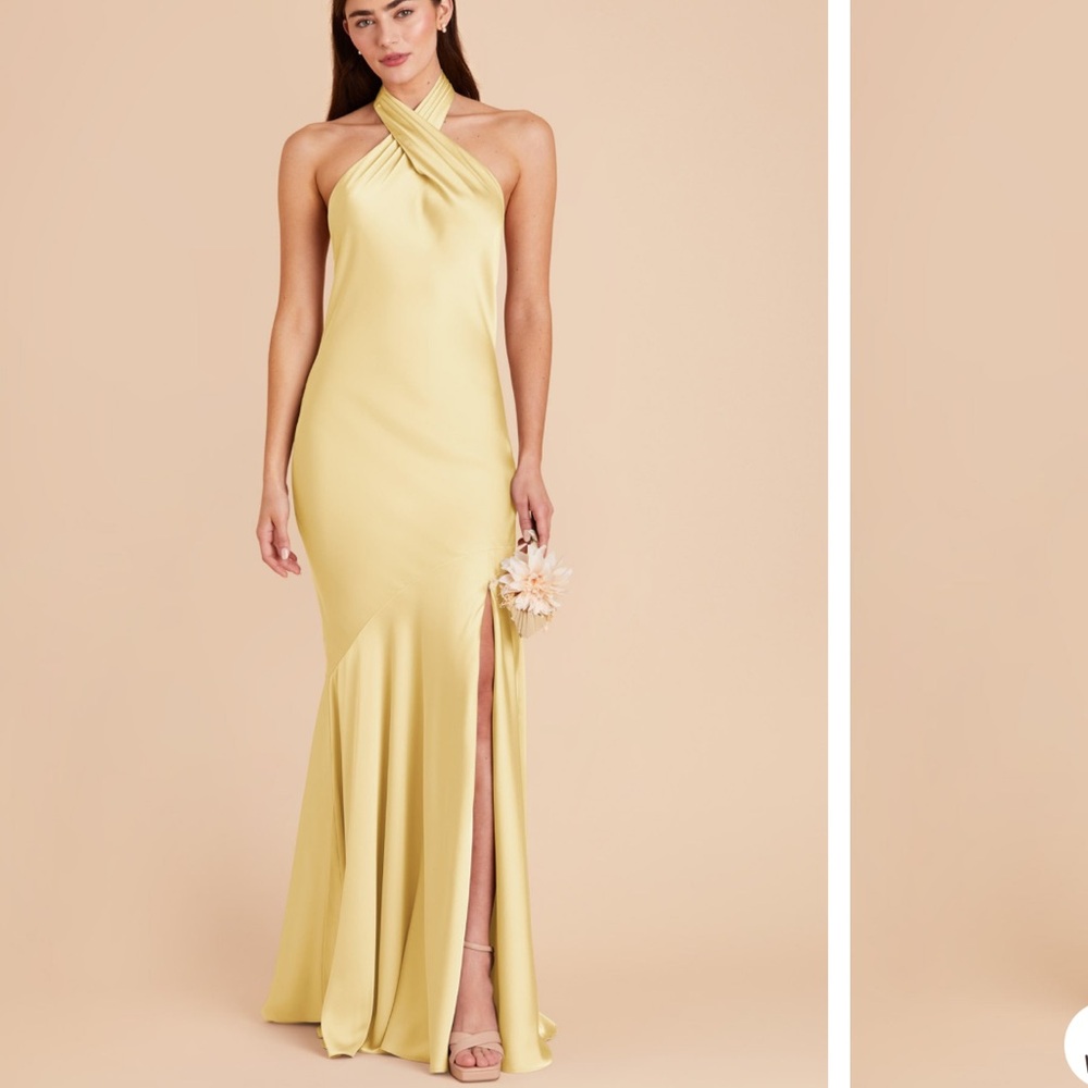 Birdy Grey Halter Yellow Dress